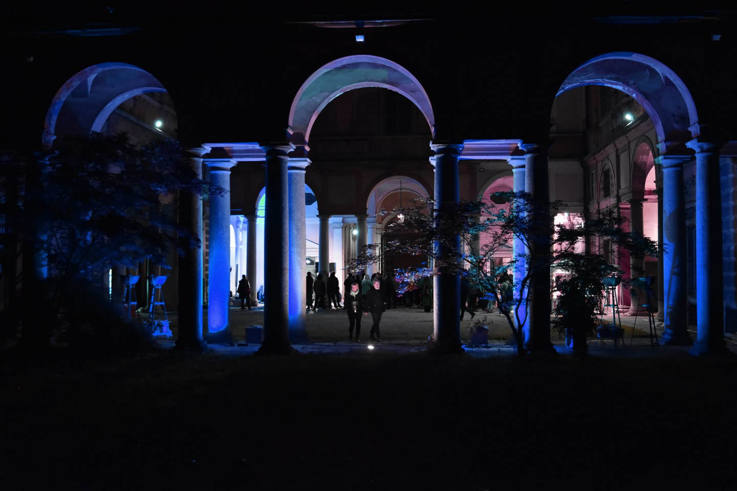 il museo ala ponzone di notte