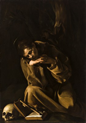 San Francesco in meditazione